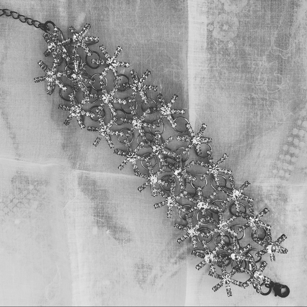 Starfish Bracelet in crystals